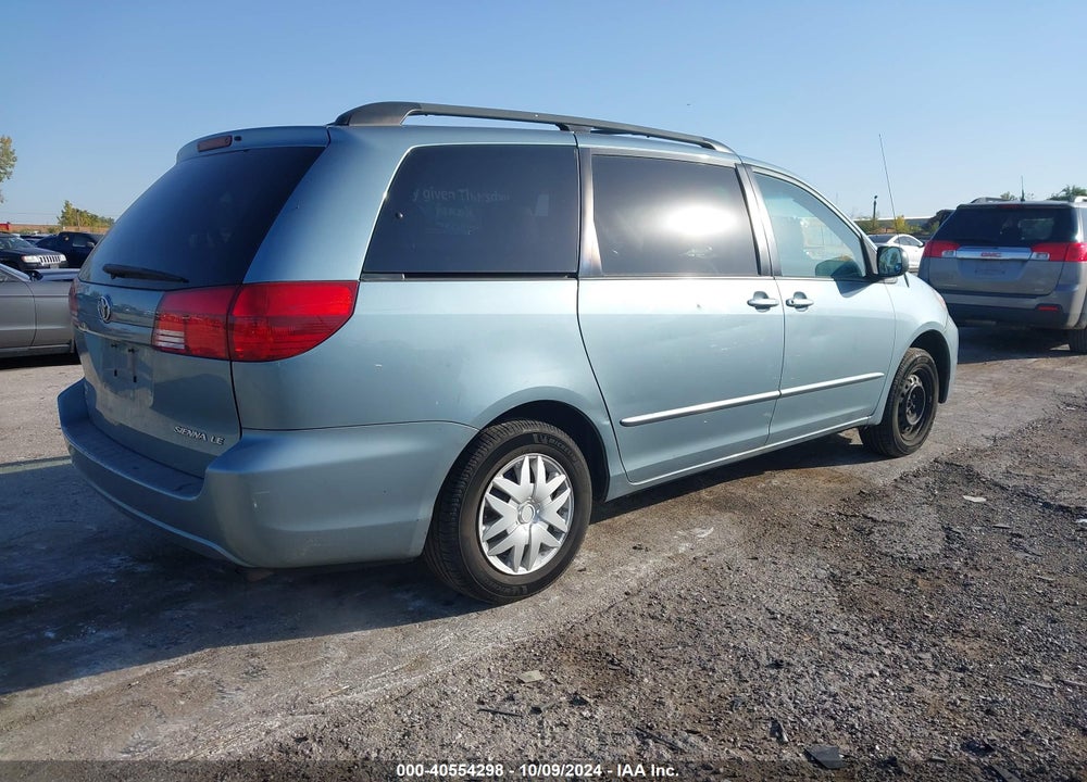 2005 TOYOTA SIENNA LE VIN: 5TDZA23C85S231321