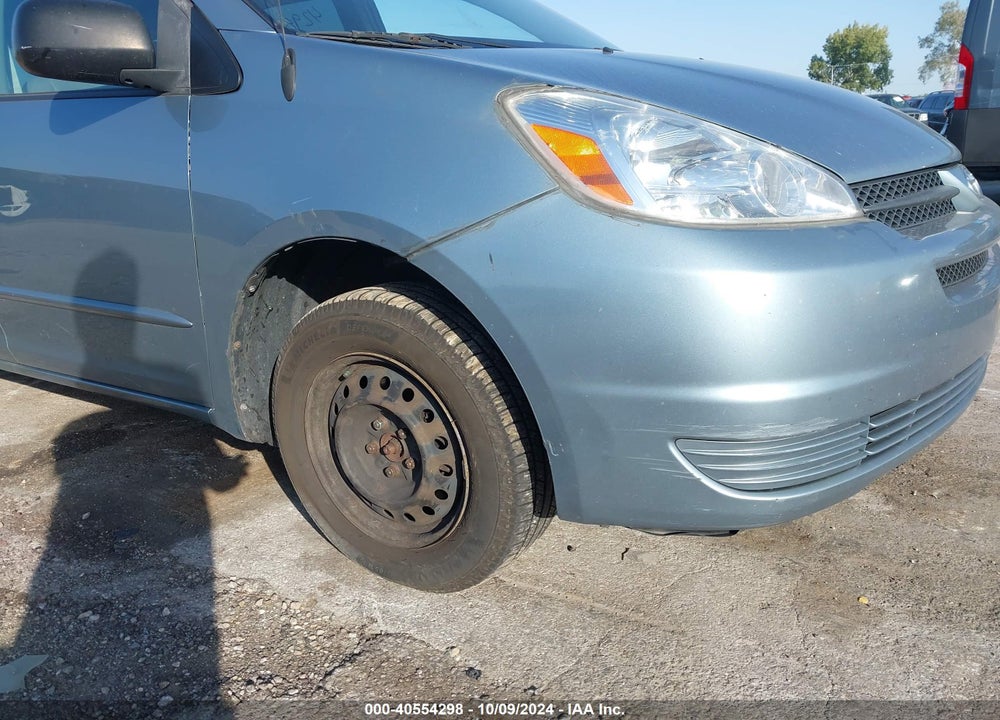 2005 TOYOTA SIENNA LE VIN: 5TDZA23C85S231321
