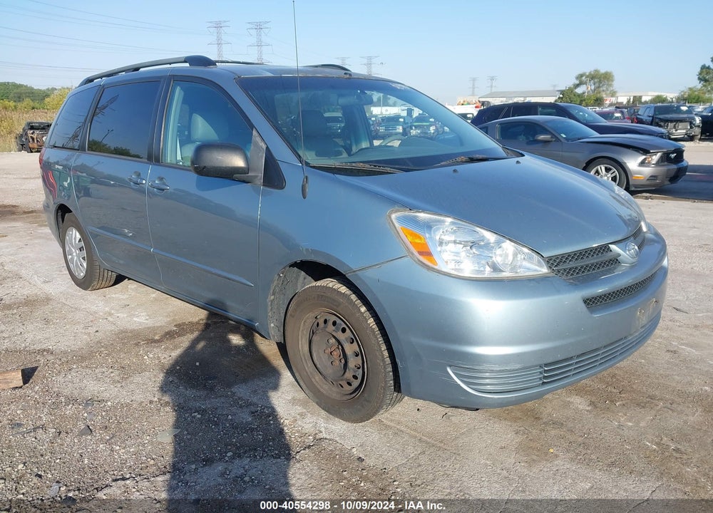 2005 TOYOTA SIENNA LE VIN: 5TDZA23C85S231321