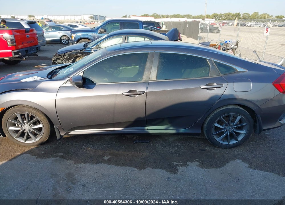 2019 HONDA CIVIC EX VIN: JHMFC1F3XKX011492