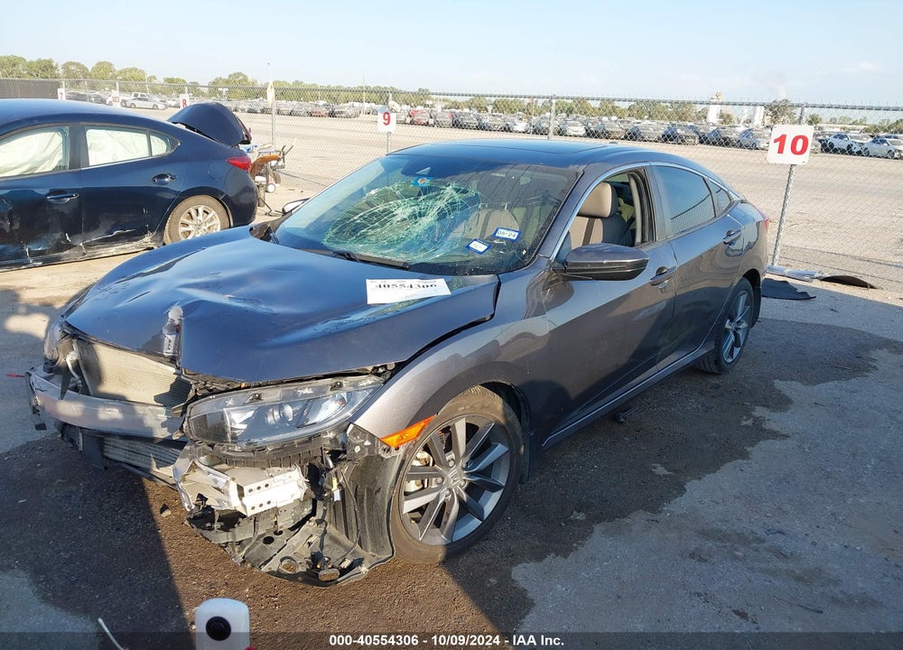 2019 HONDA CIVIC EX VIN: JHMFC1F3XKX011492