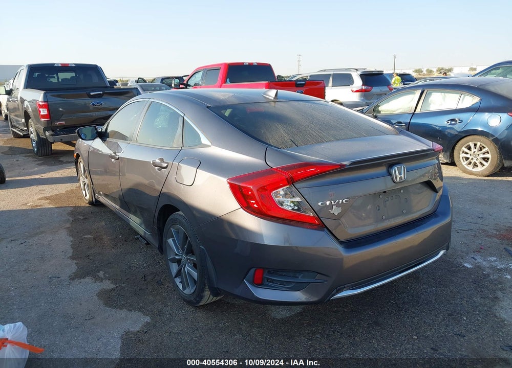 2019 HONDA CIVIC EX VIN: JHMFC1F3XKX011492