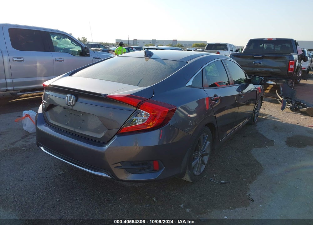 2019 HONDA CIVIC EX VIN: JHMFC1F3XKX011492