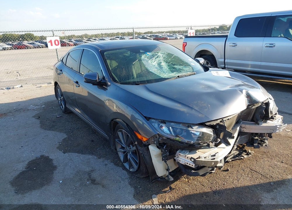 2019 HONDA CIVIC EX VIN: JHMFC1F3XKX011492