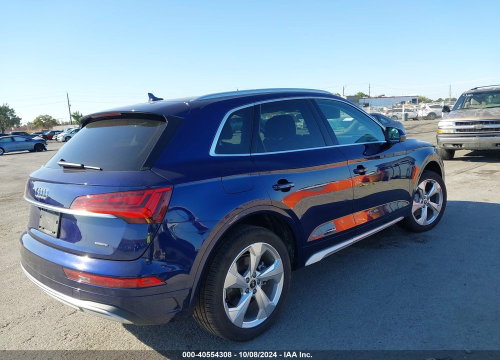 2021 AUDI Q5 PREMIUM PLUS 45 TFSI QUATTRO S TRONIC VIN: WA1BAAFY4M2028350
