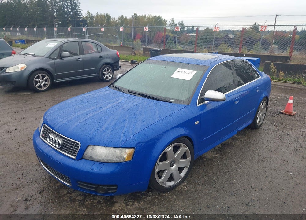 2005 AUDI S4 4.2 VIN: WAUPL68E95A033442