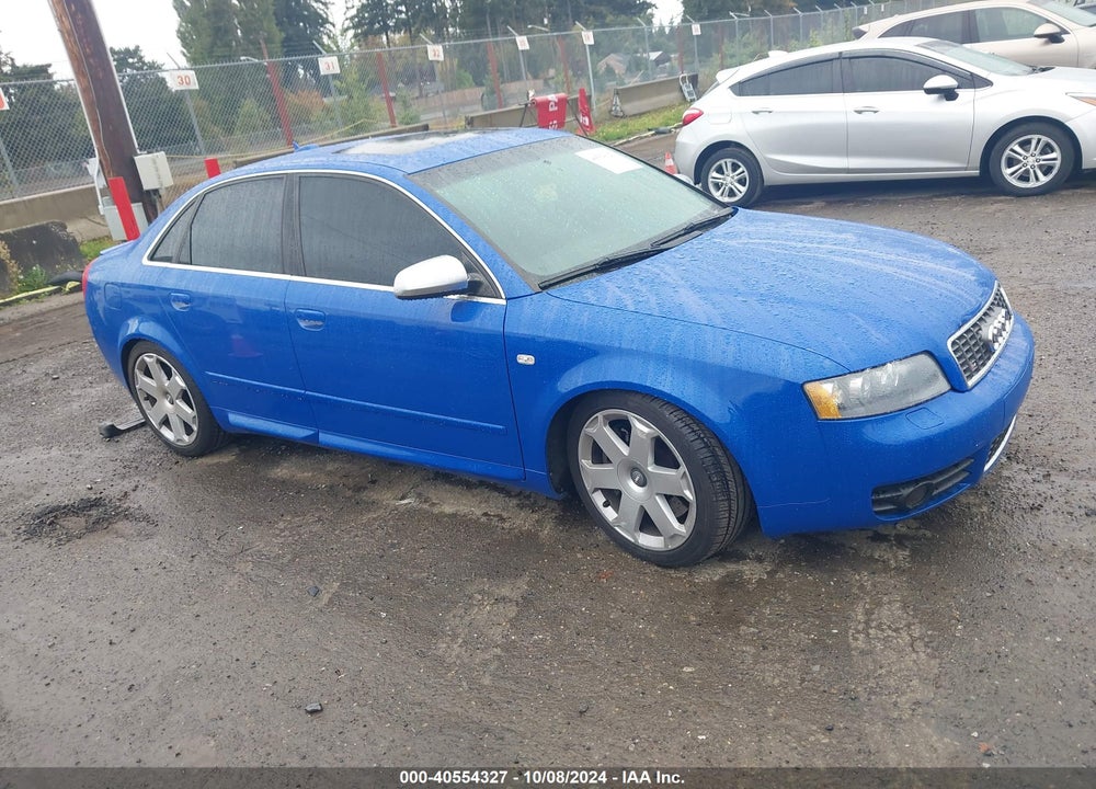 2005 AUDI S4 4.2 VIN: WAUPL68E95A033442