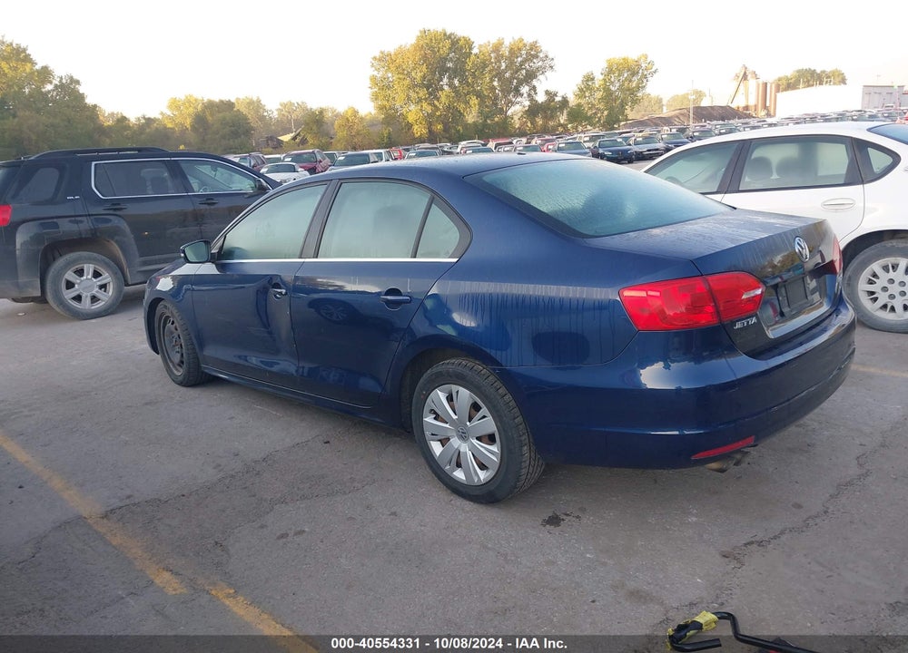 2013 VOLKSWAGEN JETTA 2.5L SE VIN: 3VWDP7AJ6DM381513