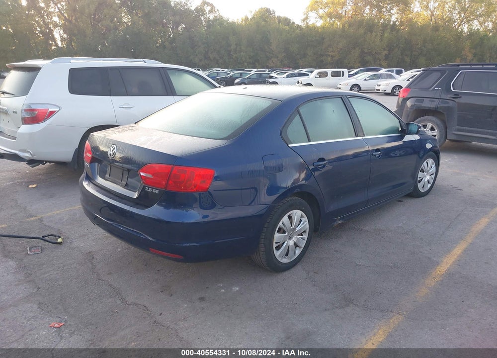 2013 VOLKSWAGEN JETTA 2.5L SE VIN: 3VWDP7AJ6DM381513