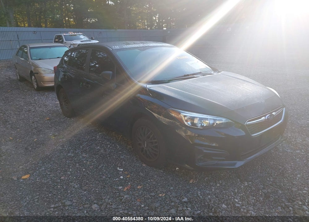 2019 SUBARU IMPREZA 2.0I VIN: 4S3GTAB63K3757960