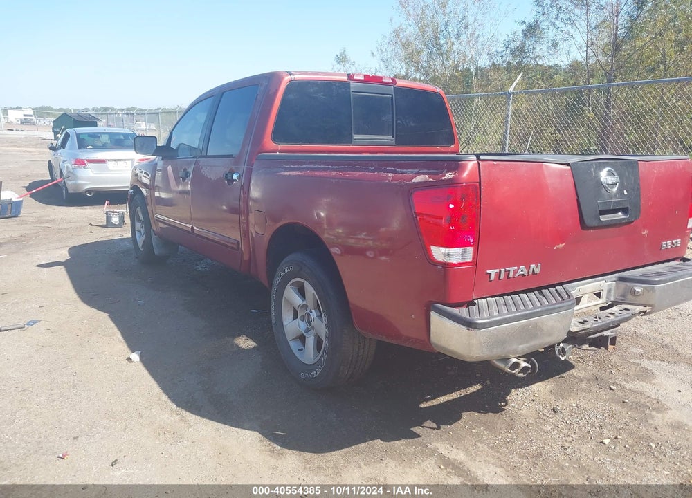 2004 NISSAN TITAN SE VIN: 1N6AA07A34N548970