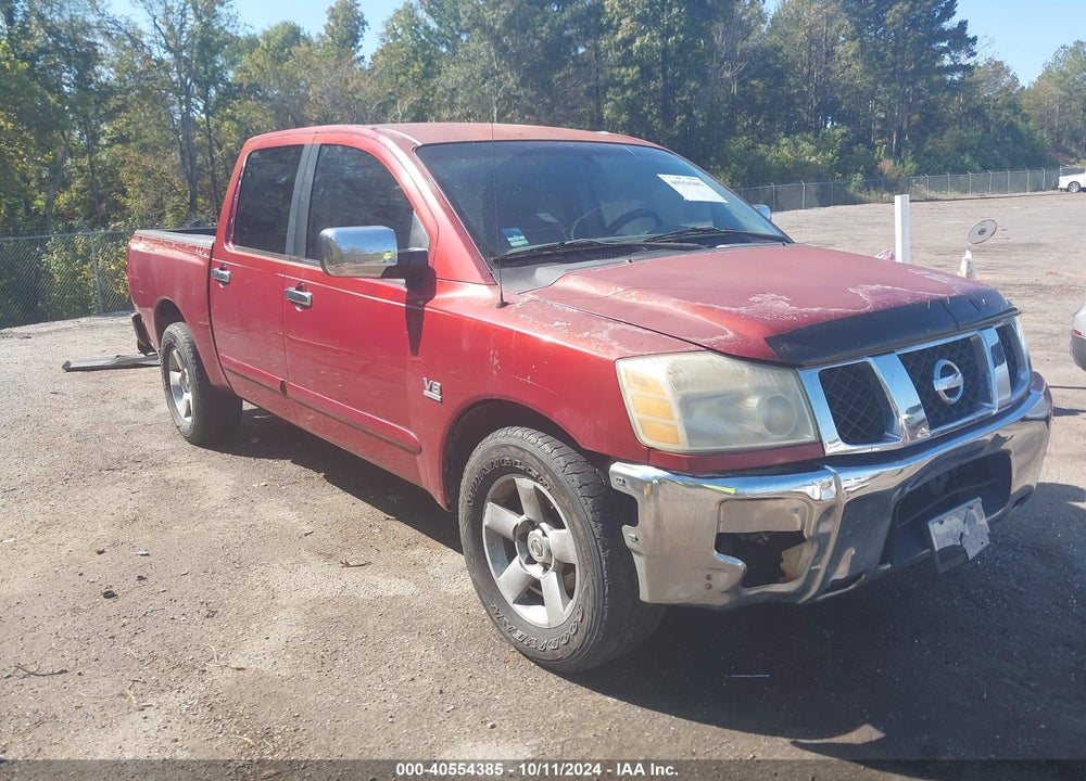 2004 NISSAN TITAN SE VIN: 1N6AA07A34N548970