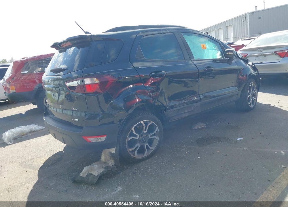 2019 FORD ECOSPORT SES VIN: MAJ6S3JL5KC309789