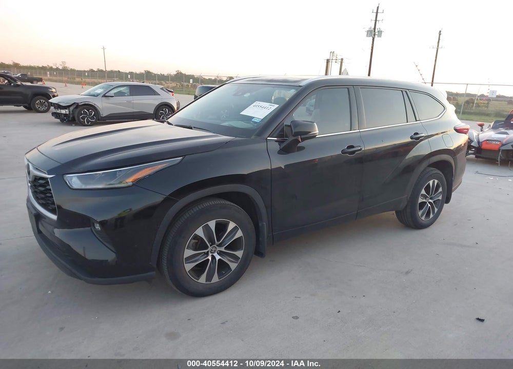 2021 TOYOTA HIGHLANDER XLE VIN: 5TDGZRBH1MS527351