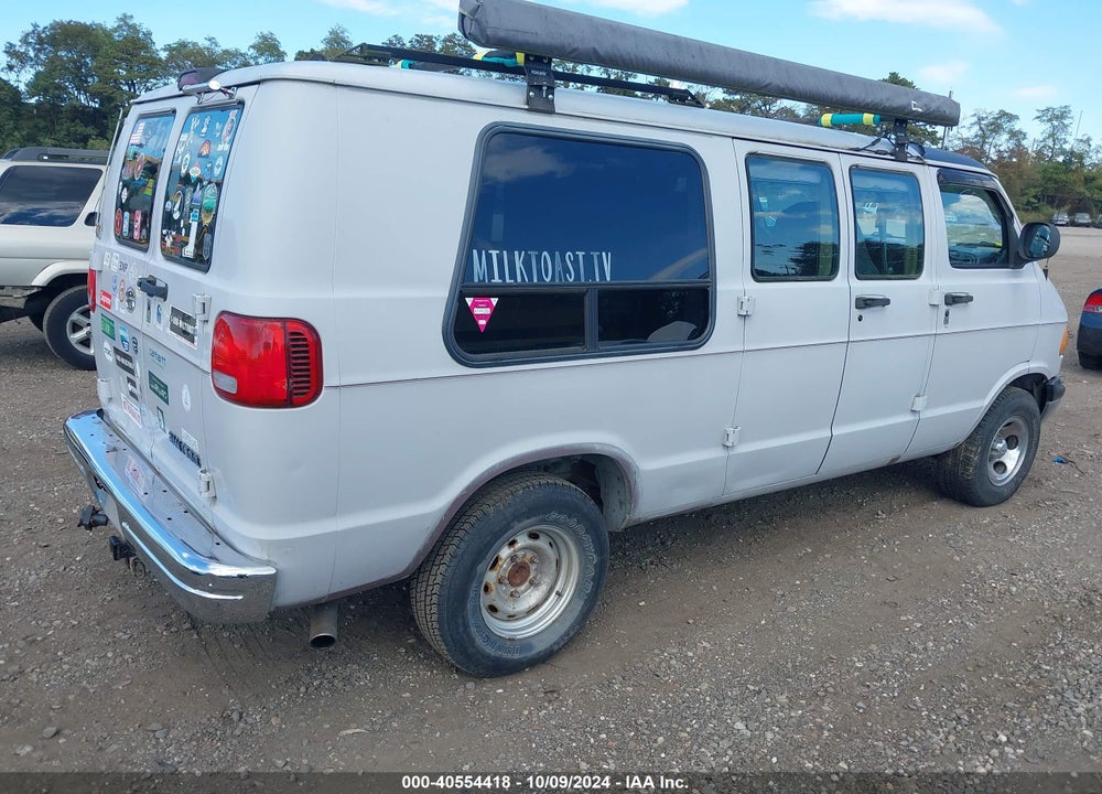 1998 DODGE RAM VAN 1500 COMMERCIAL/CONVERSION VIN: 2B6HB11Y7WK125905