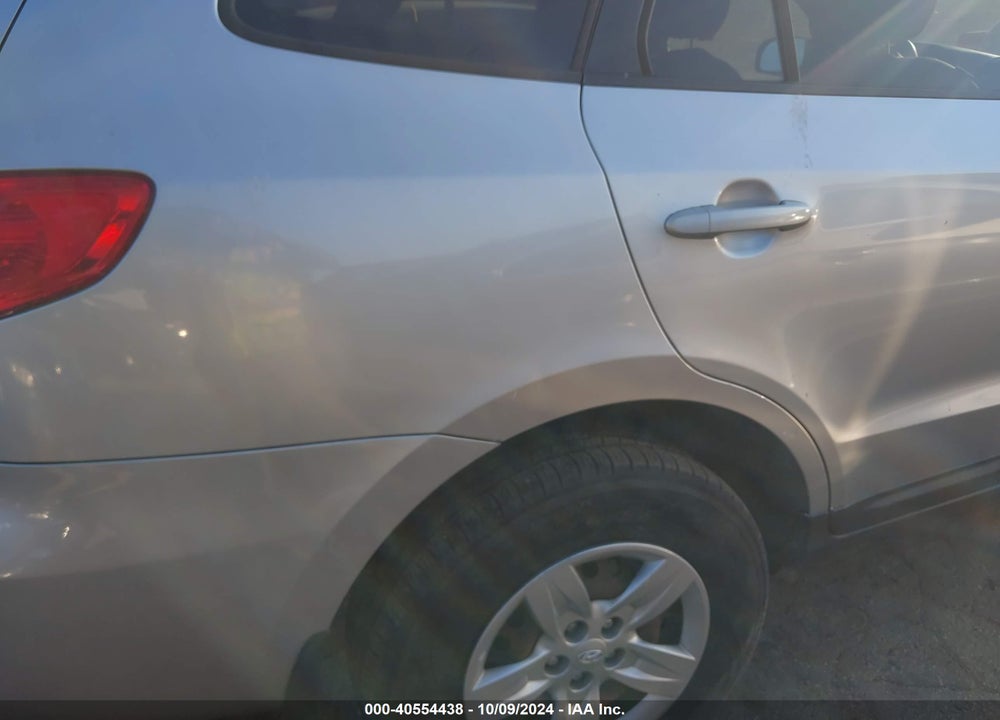 2009 HYUNDAI SANTA FE GLS VIN: 5NMSG13D89H239950