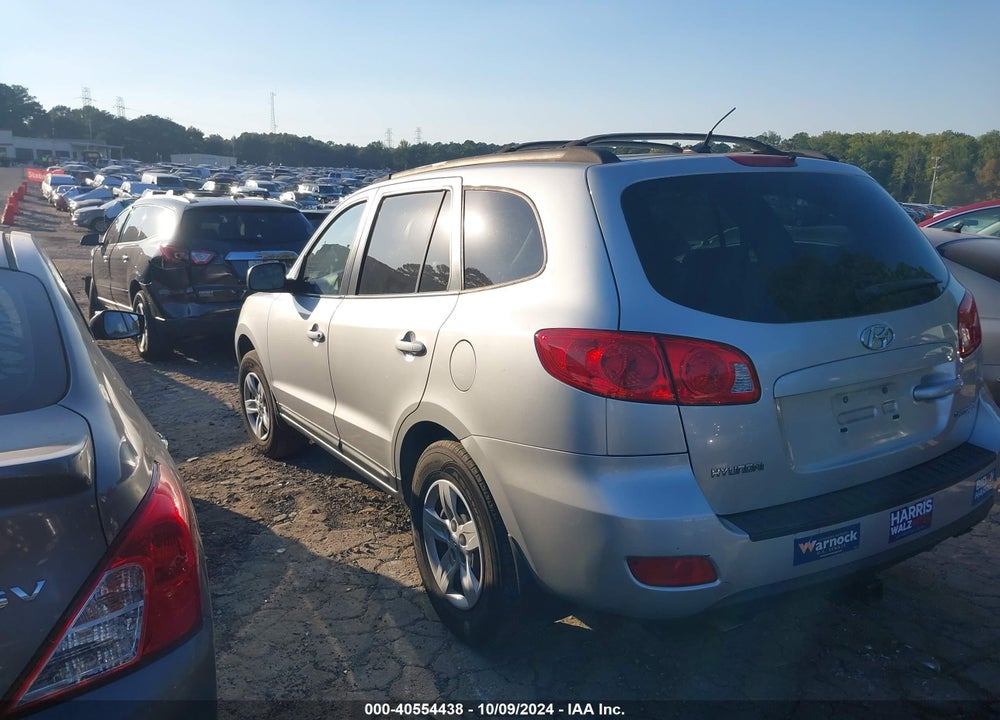2009 HYUNDAI SANTA FE GLS VIN: 5NMSG13D89H239950