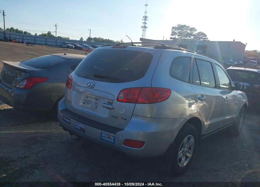 2009 HYUNDAI SANTA FE GLS VIN: 5NMSG13D89H239950