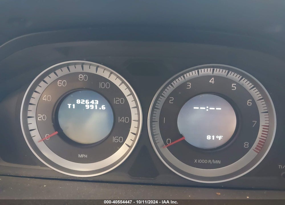 2012 VOLVO S60 T5 VIN: YV1622FS4C2133890