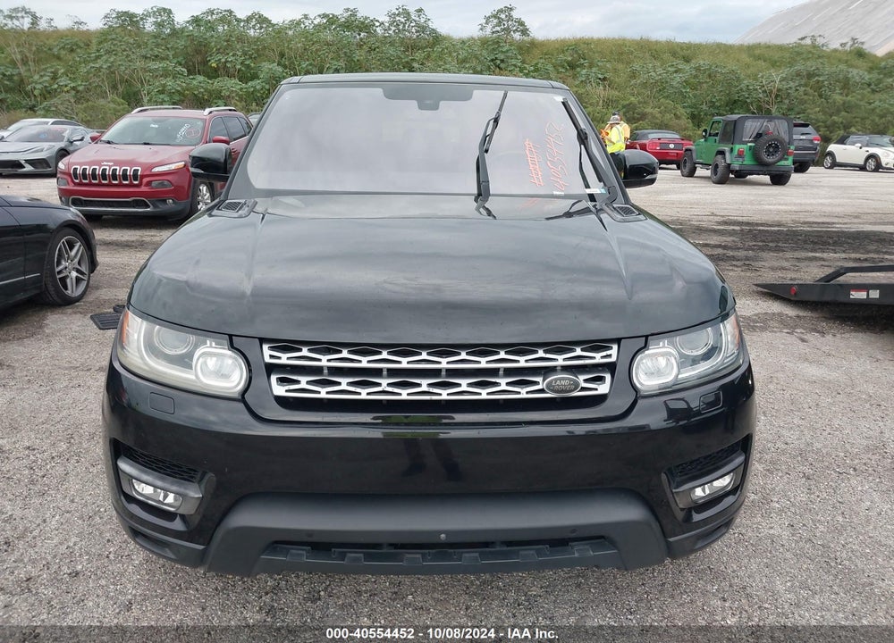2016 LAND ROVER RANGE ROVER SPORT 3.0L V6 SUPERCHARGED HSE VIN: SALWR2PF6GA115947