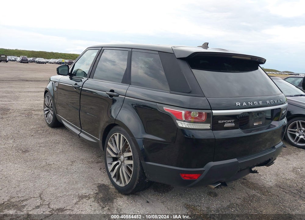 2016 LAND ROVER RANGE ROVER SPORT 3.0L V6 SUPERCHARGED HSE VIN: SALWR2PF6GA115947