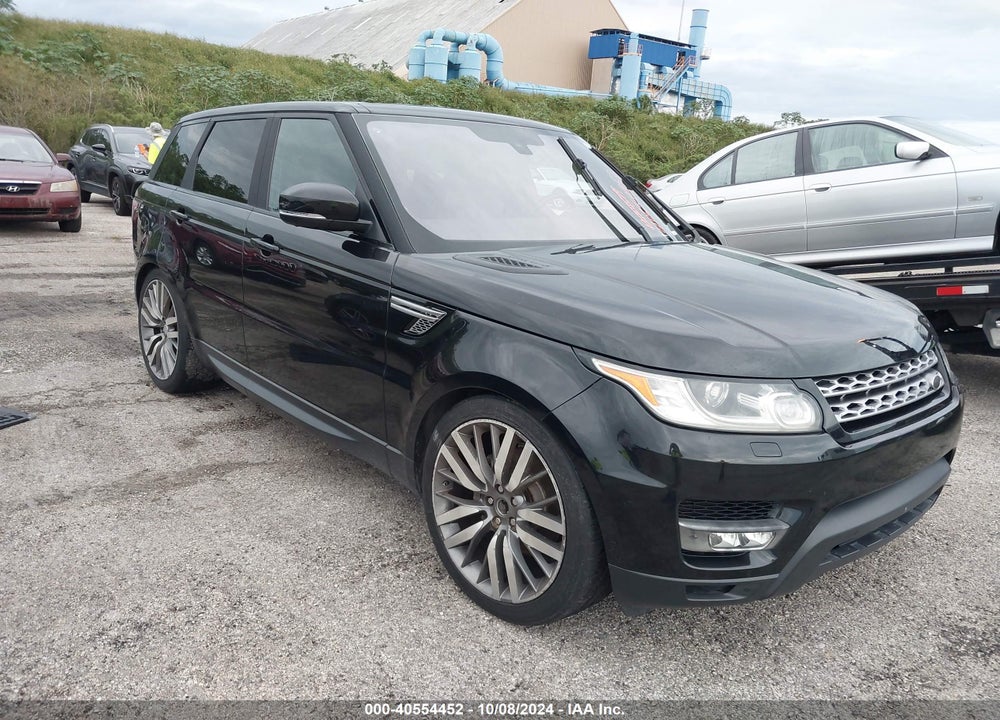 2016 LAND ROVER RANGE ROVER SPORT 3.0L V6 SUPERCHARGED HSE VIN: SALWR2PF6GA115947