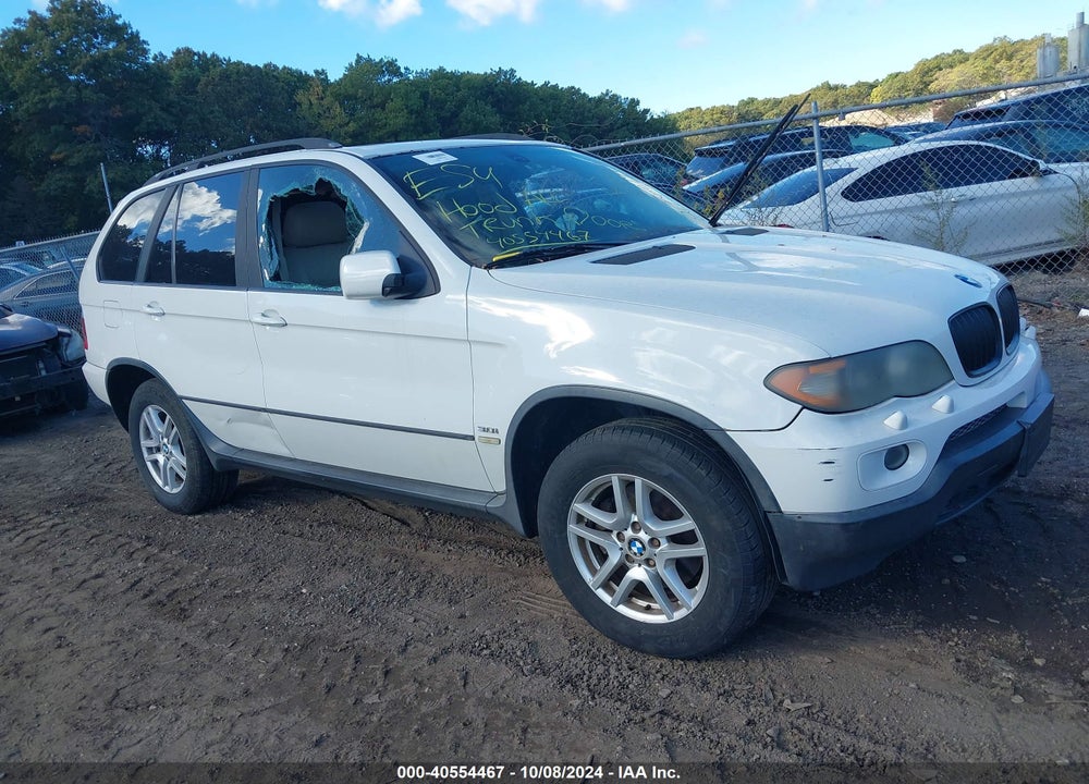 2004 BMW X5 3.0I VIN: 5UXFA13544LU40181