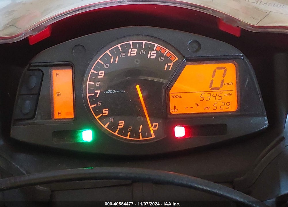2021 HONDA CBR600 RR VIN: JH2PC40J4MK700286