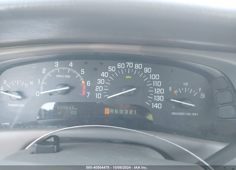 1998 BUICK PARK AVENUE VIN: 1G4CW52K0W4631139