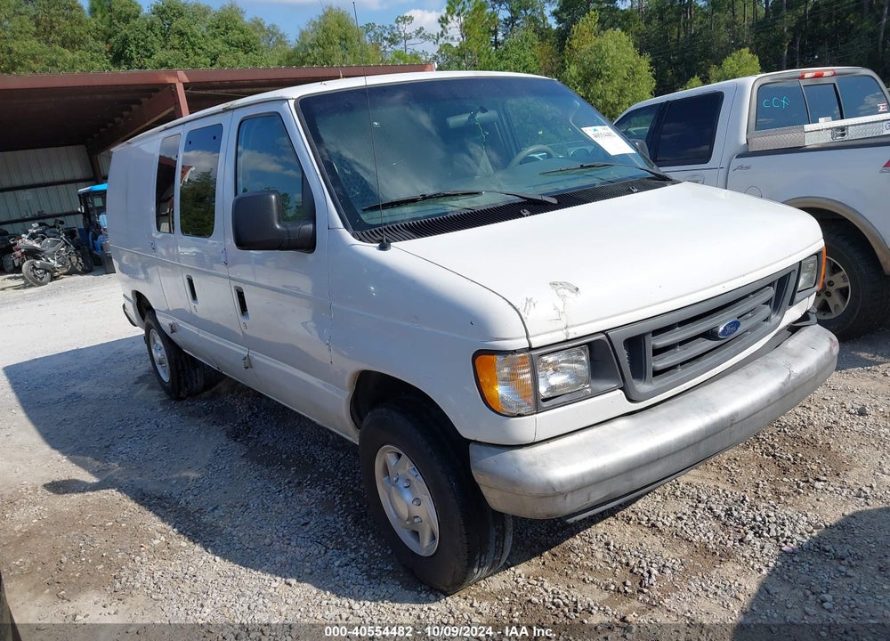 2007 FORD E-250 COMMERCIAL/RECREATIONAL VIN: 1FTNE24L67DA84416