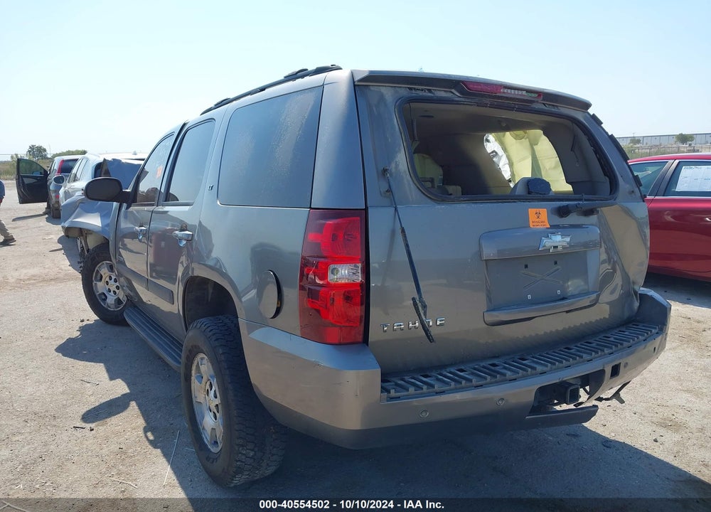 2007 CHEVROLET TAHOE LT VIN: 1GNFK13067R117990