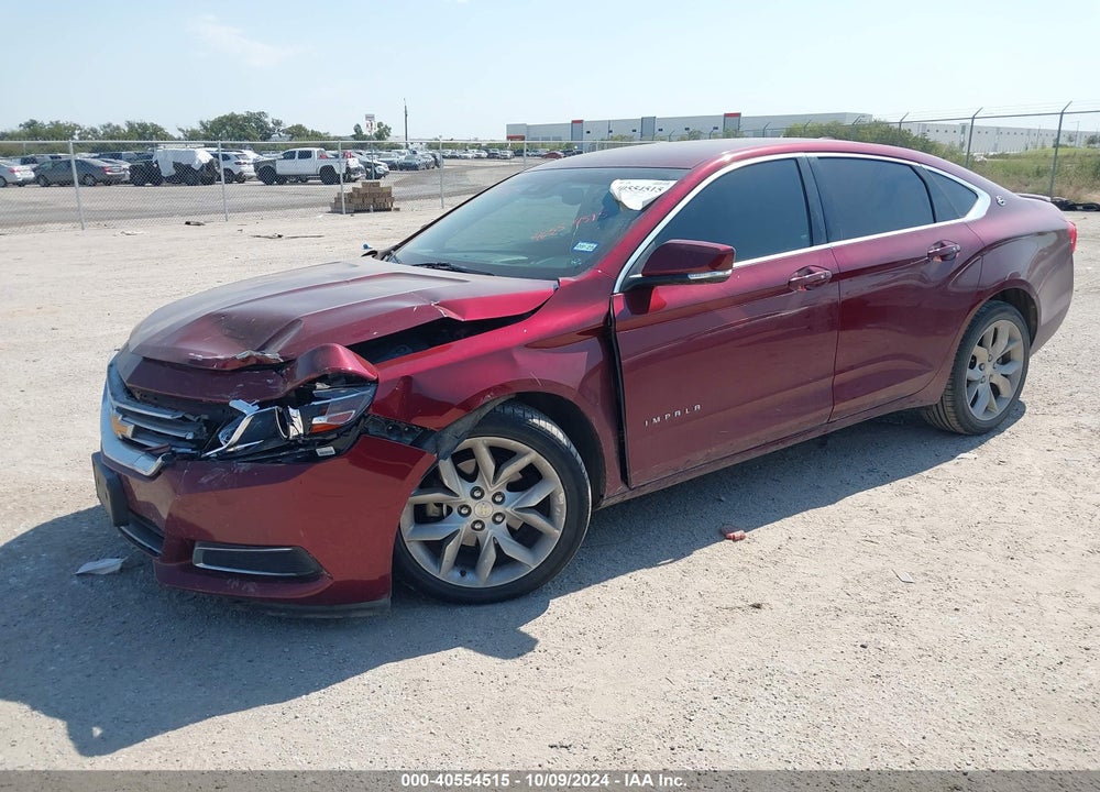 2016 CHEVROLET IMPALA 2LT VIN: 2G1115S37G9194444