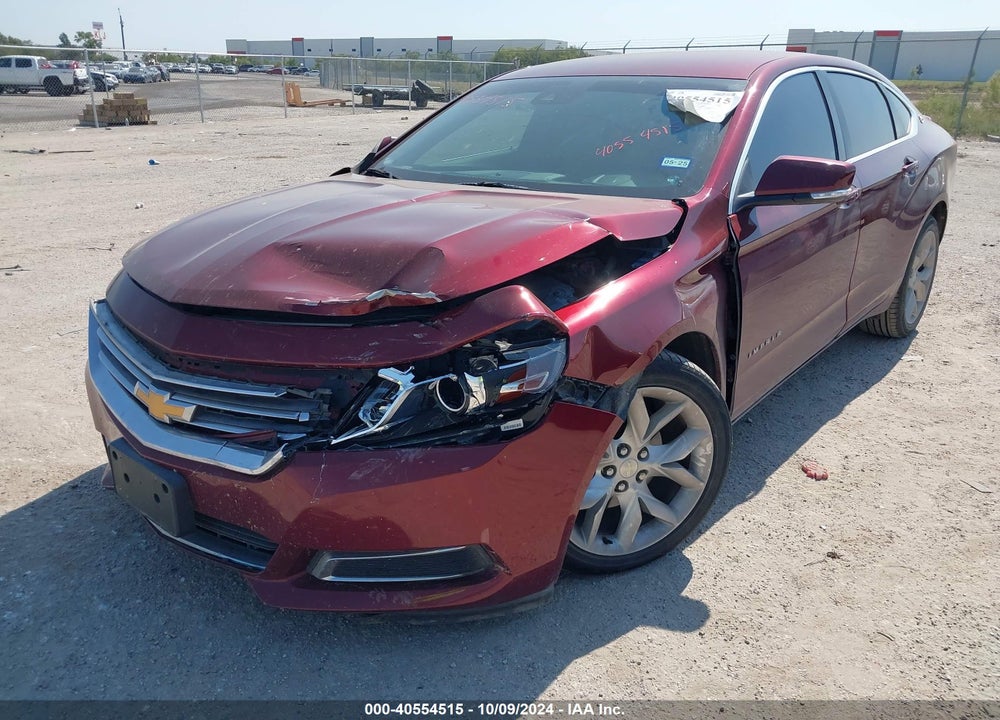 2016 CHEVROLET IMPALA 2LT VIN: 2G1115S37G9194444