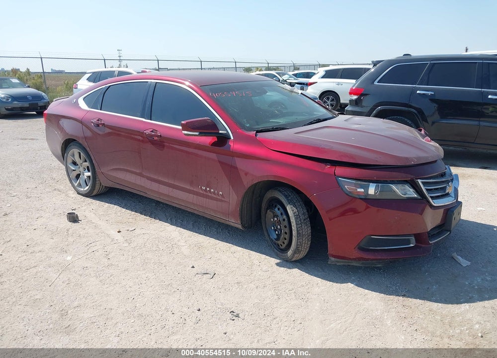 2016 CHEVROLET IMPALA 2LT VIN: 2G1115S37G9194444