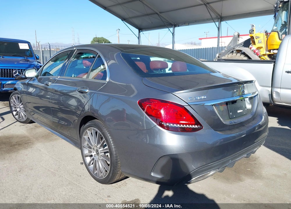 2021 MERCEDES-BENZ C 300 SEDAN VIN: W1KWF8DB9MR616208