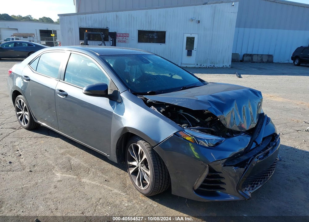 2018 TOYOTA COROLLA SE VIN: 2T1BURHE7JC083208