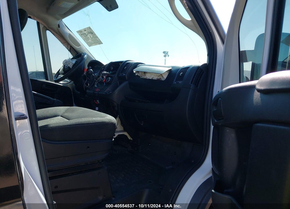2018 RAM PROMASTER 2500 HIGH ROOF 136 WB VIN: 3C6TRVCG1JE138932
