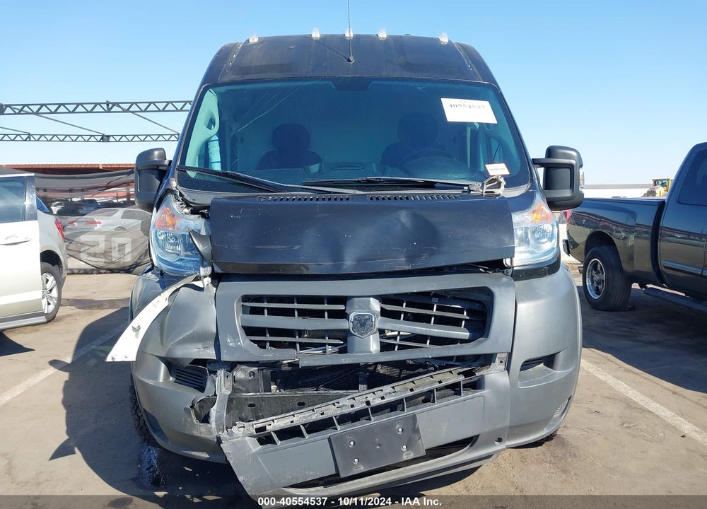 2018 RAM PROMASTER 2500 HIGH ROOF 136 WB VIN: 3C6TRVCG1JE138932