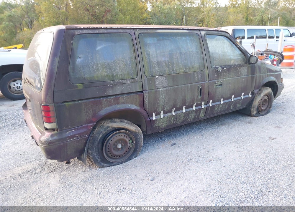 1995 DODGE CARAVAN VIN: 2B4GH2538SR258827