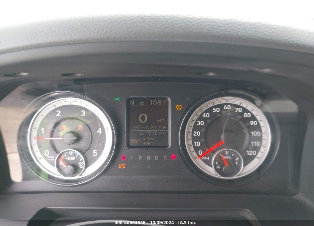 2014 RAM 2500 BIG HORN VIN: 3C6UR5JL6EG269451