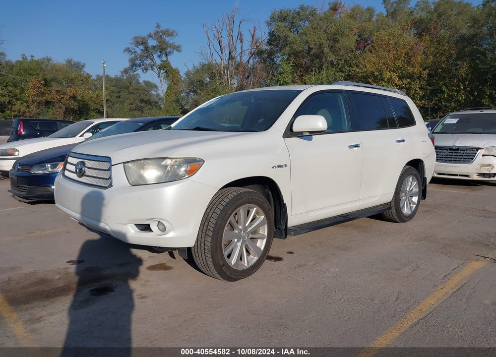2008 TOYOTA HIGHLANDER HYBRID LIMITED VIN: JTEEW44A682011482