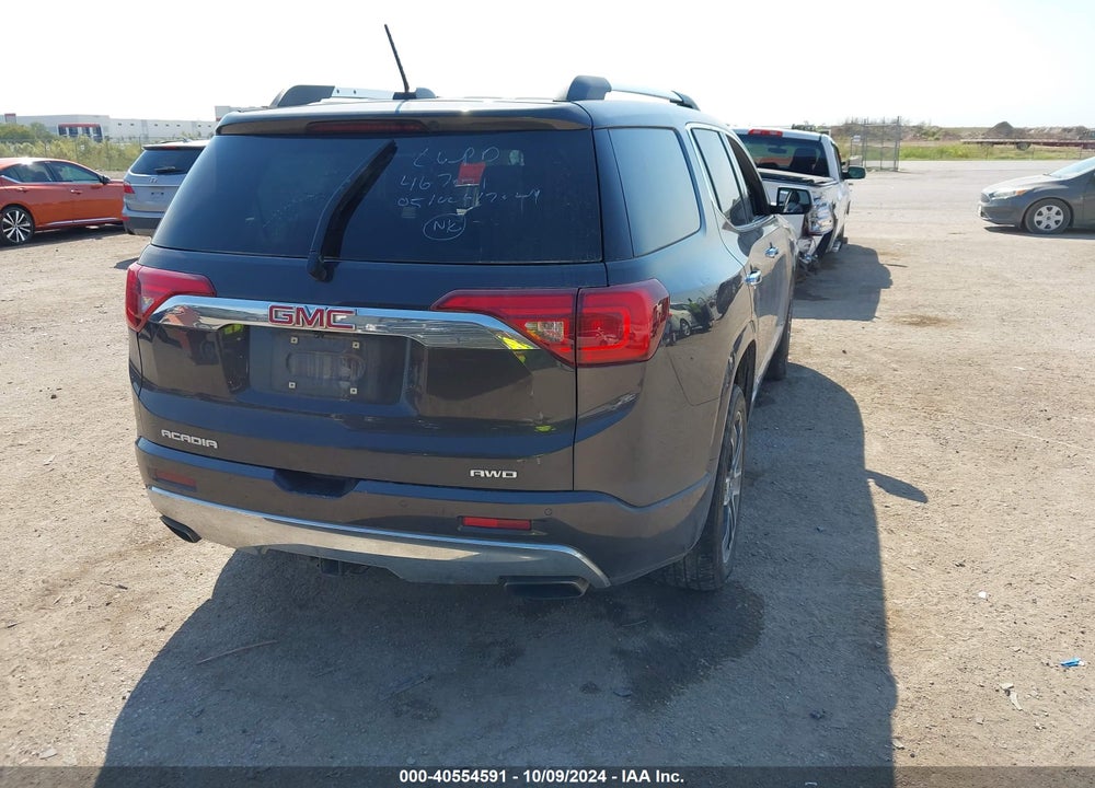 2017 GMC ACADIA DENALI VIN: 1GKKNXLS4HZ204134