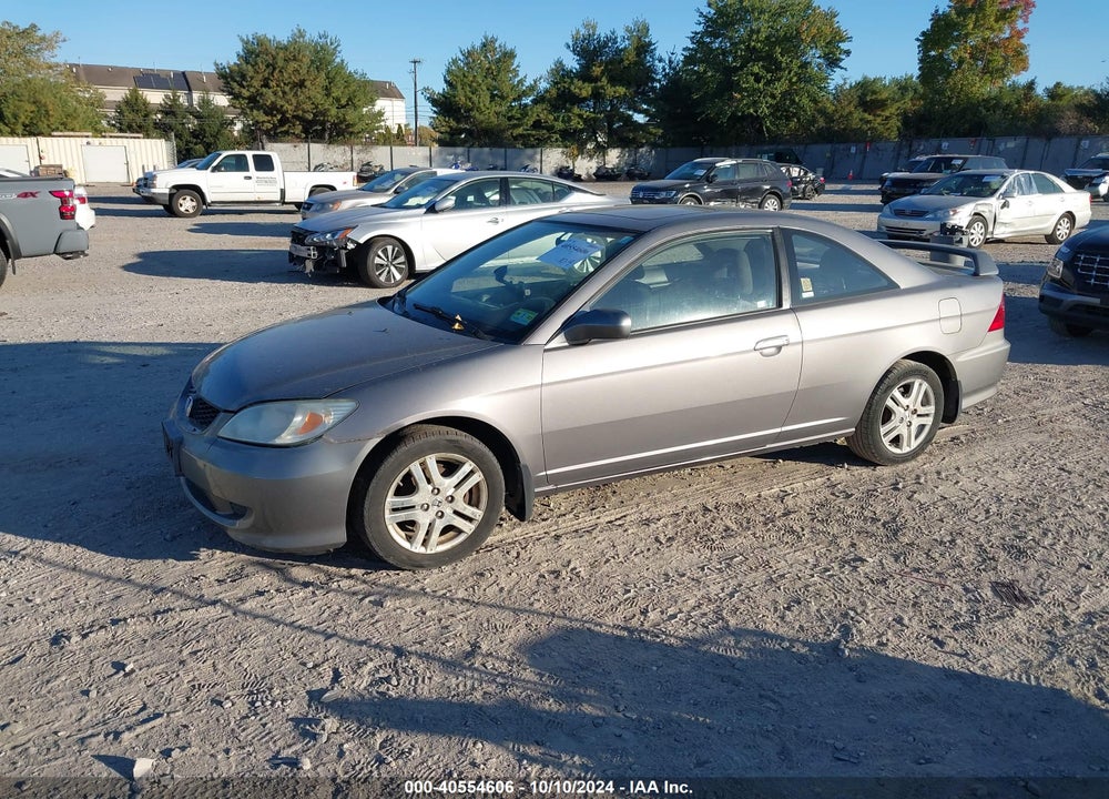 2005 HONDA CIVIC EX VIN: 1HGEM22945L003511