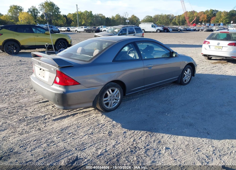 2005 HONDA CIVIC EX VIN: 1HGEM22945L003511