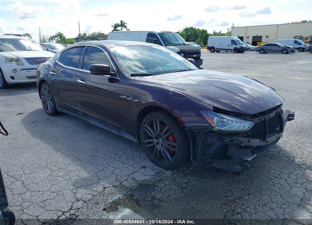 2016 MASERATI GHIBLI VIN: ZAM57XSA2G1188388