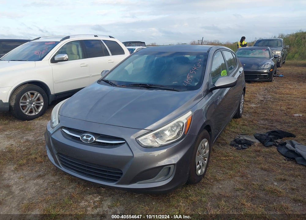 2016 HYUNDAI ACCENT VIN: KMHCT5AE7GU254136