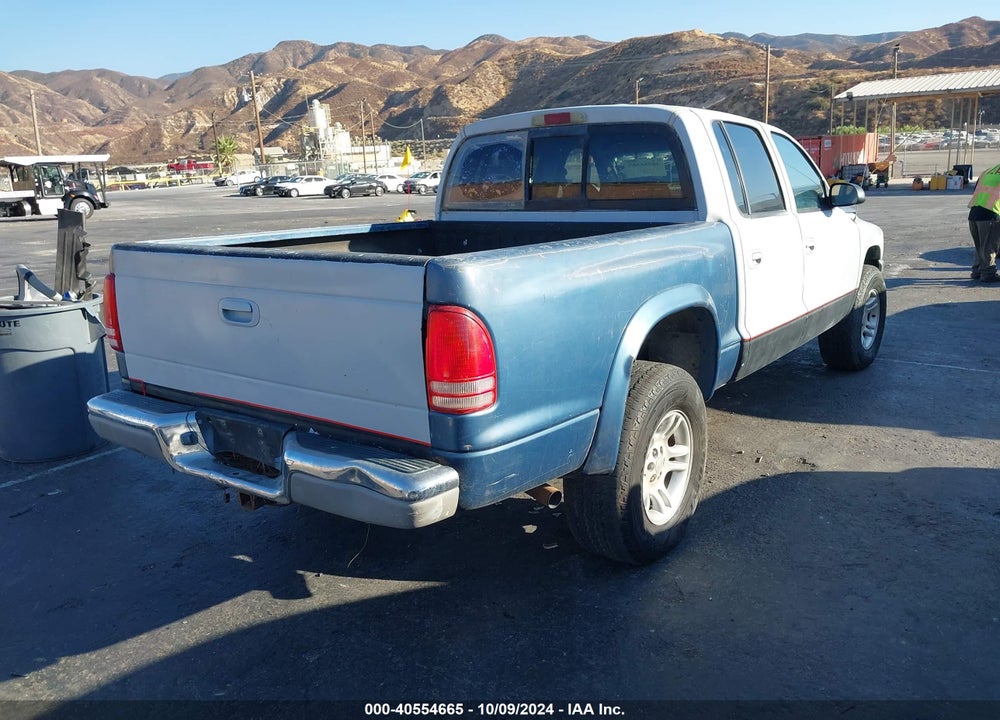 2003 DODGE DAKOTA SLT VIN: 1D7HG48N13S138697