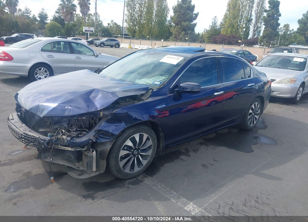 2015 HONDA ACCORD HYBRID TOURING VIN: 1HGCR6F70FA010879