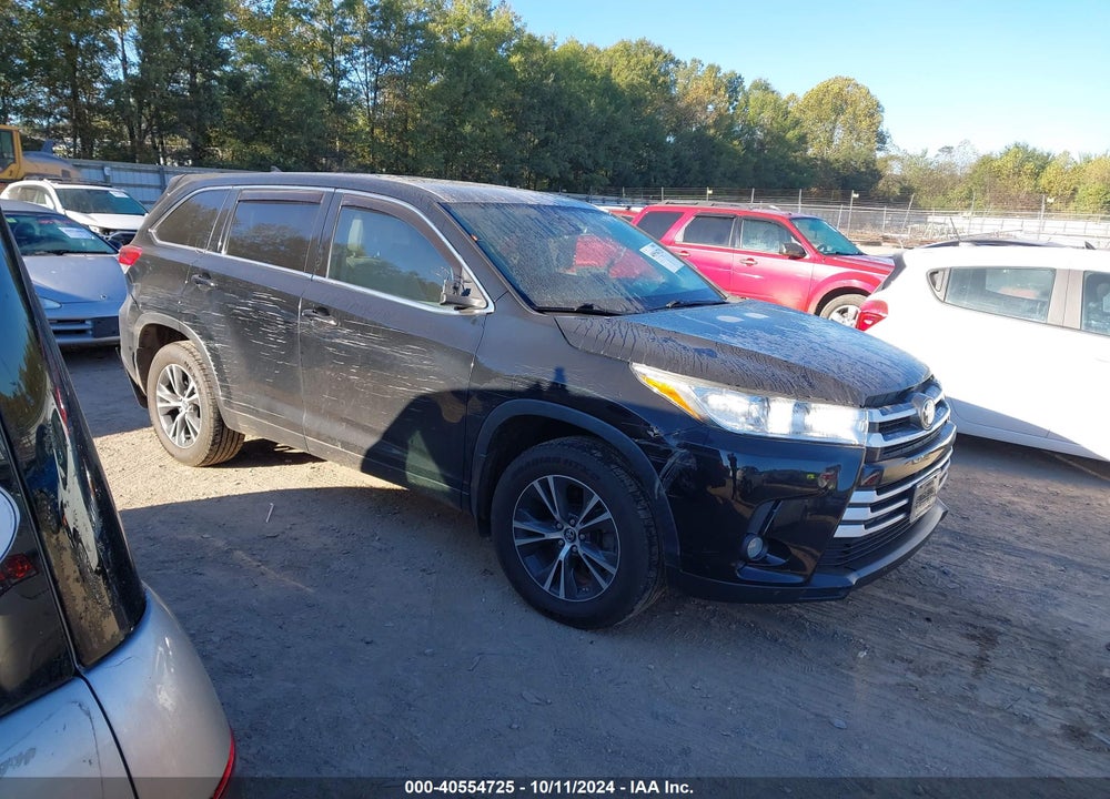 2019 TOYOTA HIGHLANDER LE PLUS VIN: 5TDBZRFH2KS716916