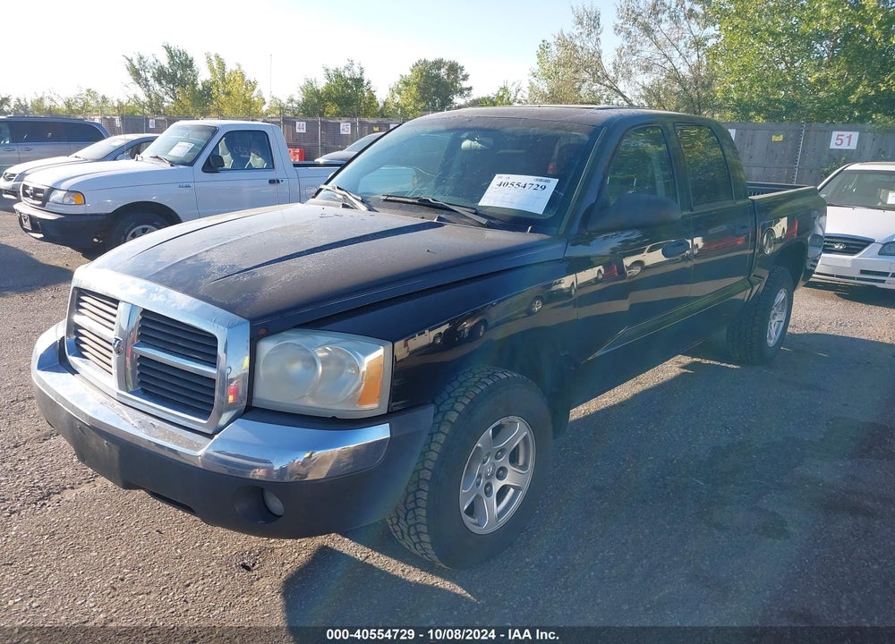 2005 DODGE DAKOTA SLT VIN: 1D7HW48K75S309772